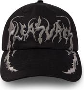 PLEASURES Claws Embroidered Adjustable Baseball Cap