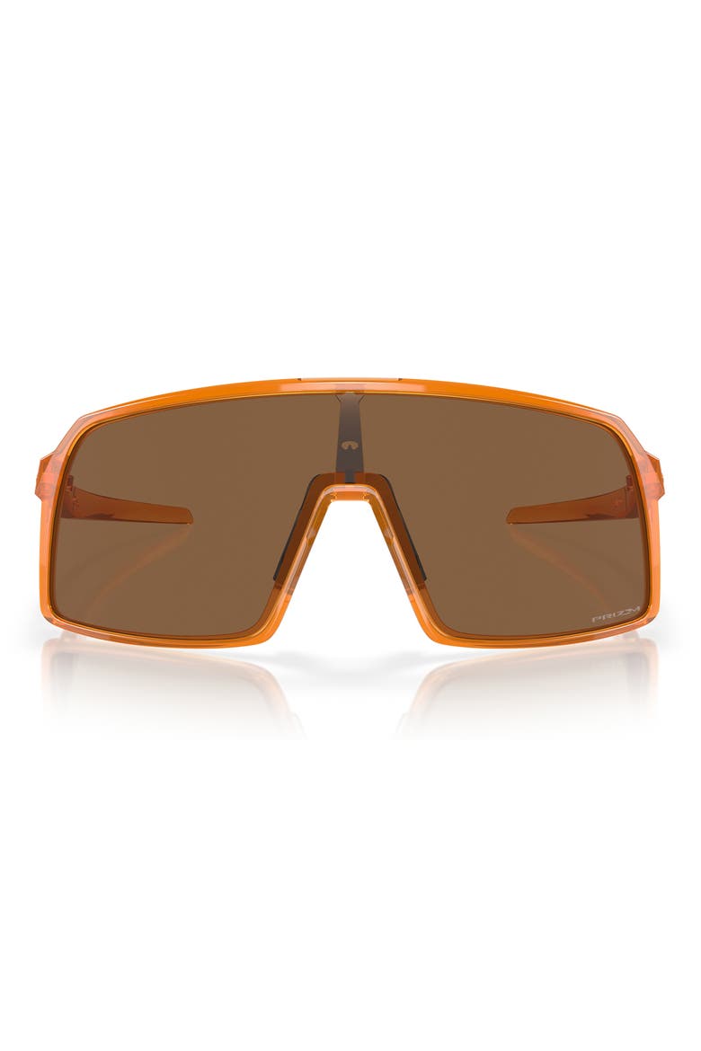 Sutro 60mm Prizm™ Rectangular Shield Sunglasses, Main, color, BRONZE