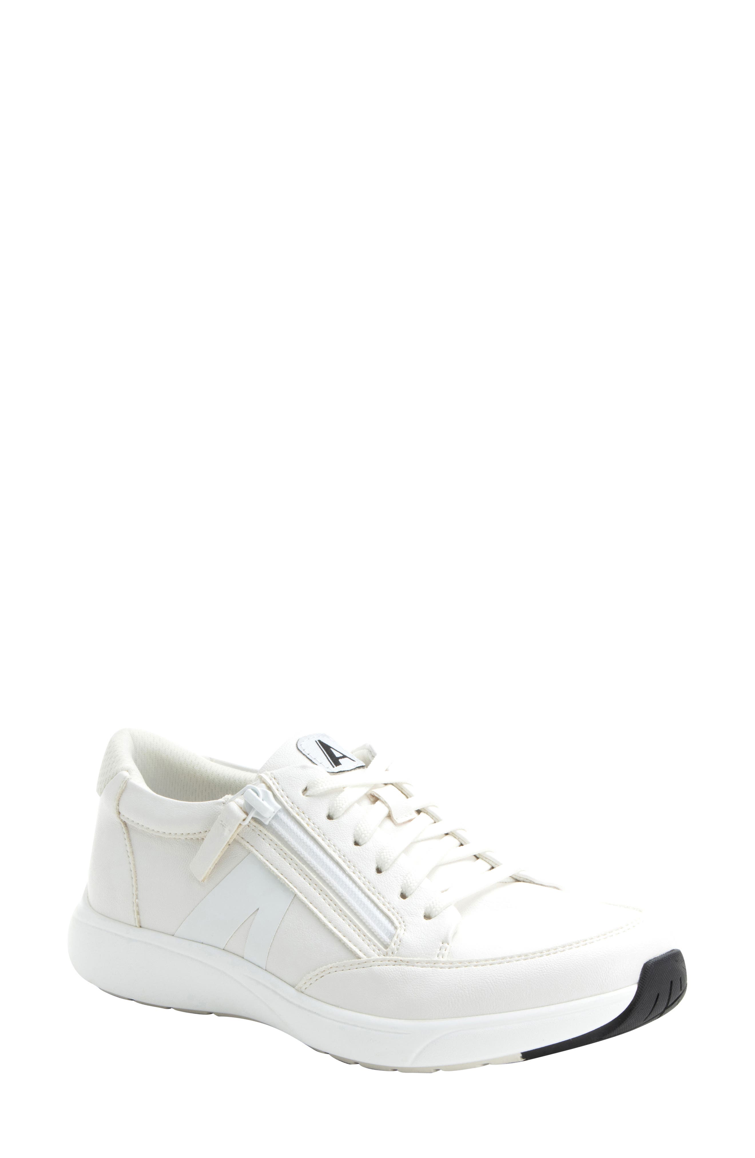 Alegria by PG Lite Eazeer Sneaker, Main, color, White Out