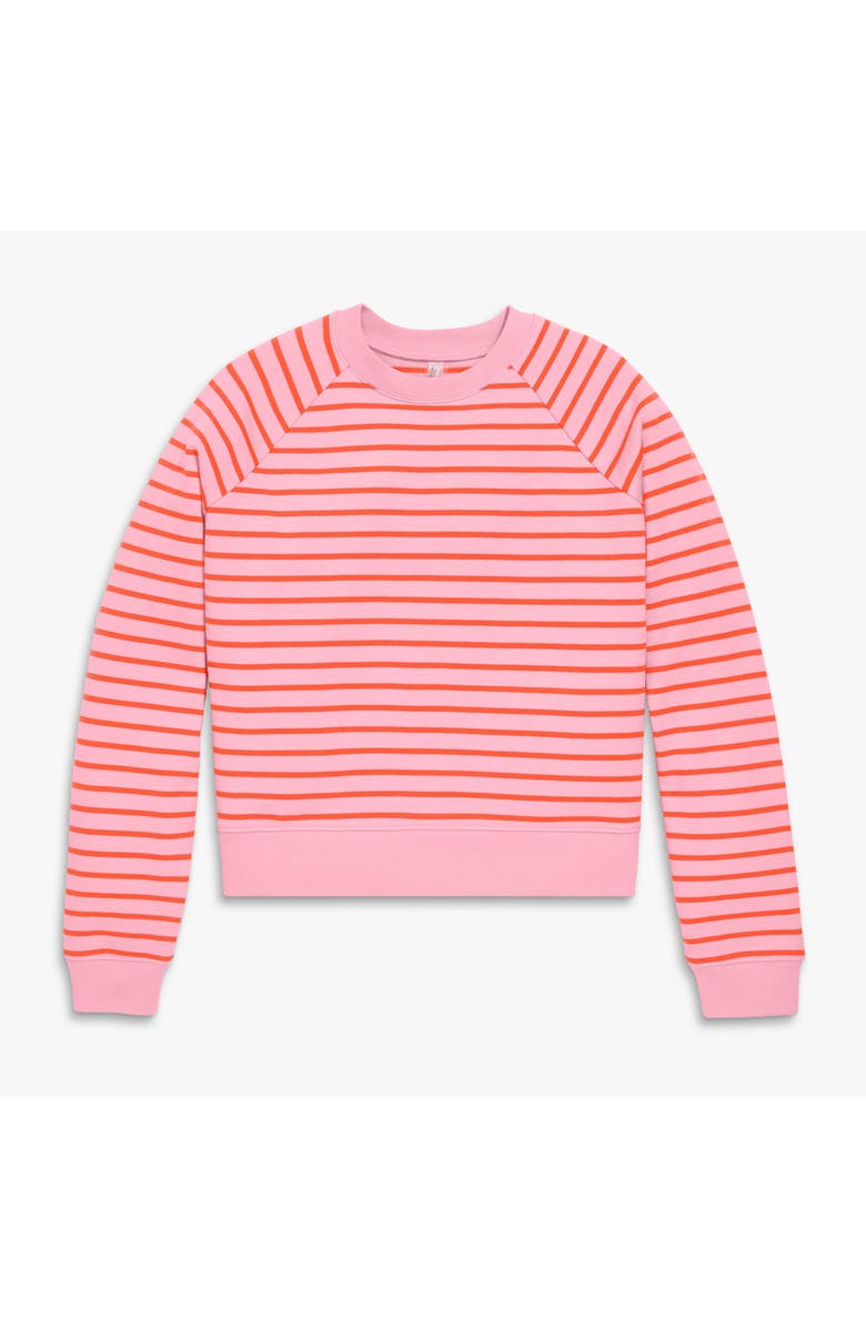 Primary Adult 24/7 Sweatshirt, Alternate, color, Blossom Clementine Stripe