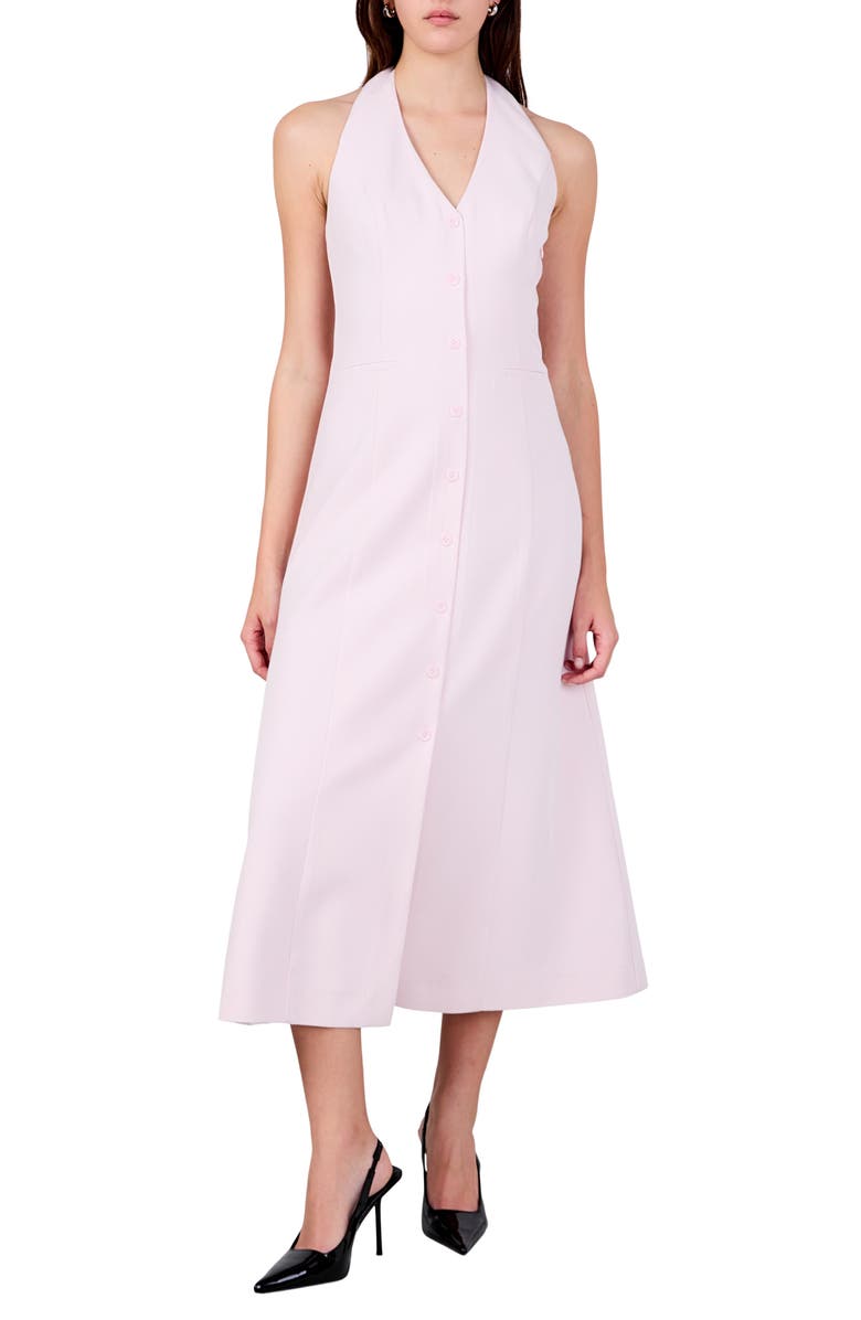 Endless Rose Halter Midi Dress, Main, color, Pink