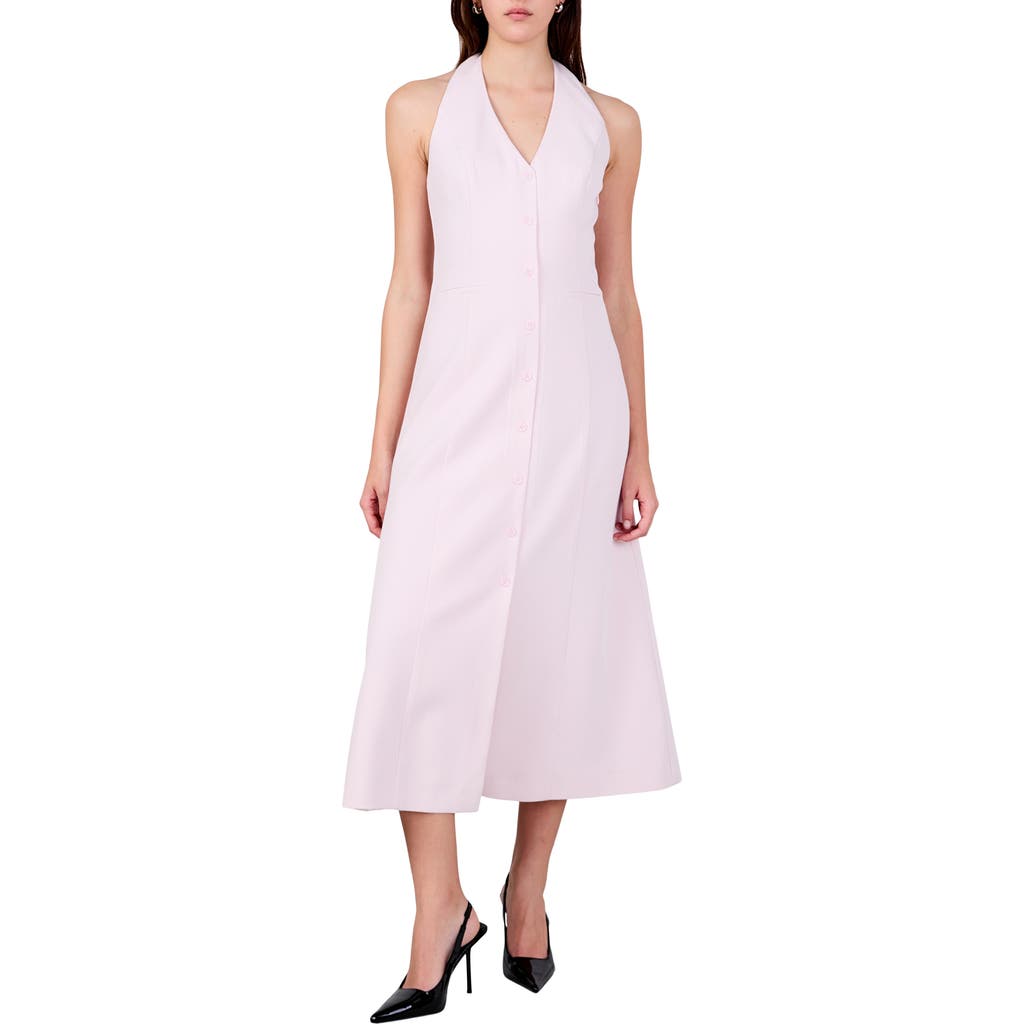 Endless Rose Halter Midi Dress In Pink