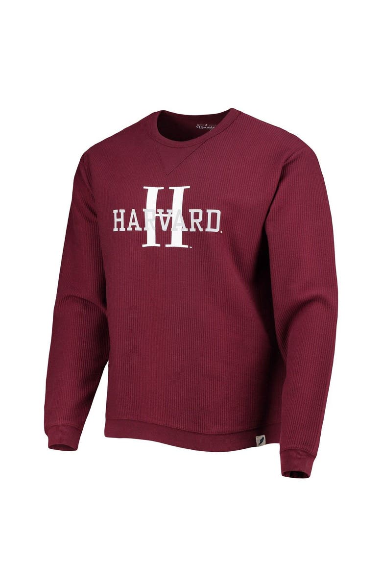 LEAGUE COLLEGIATE WEAR Men's League Collegiate Wear Crimson Harvard Crimson Timber Pullover Sweatshirt, Alternate, color, 