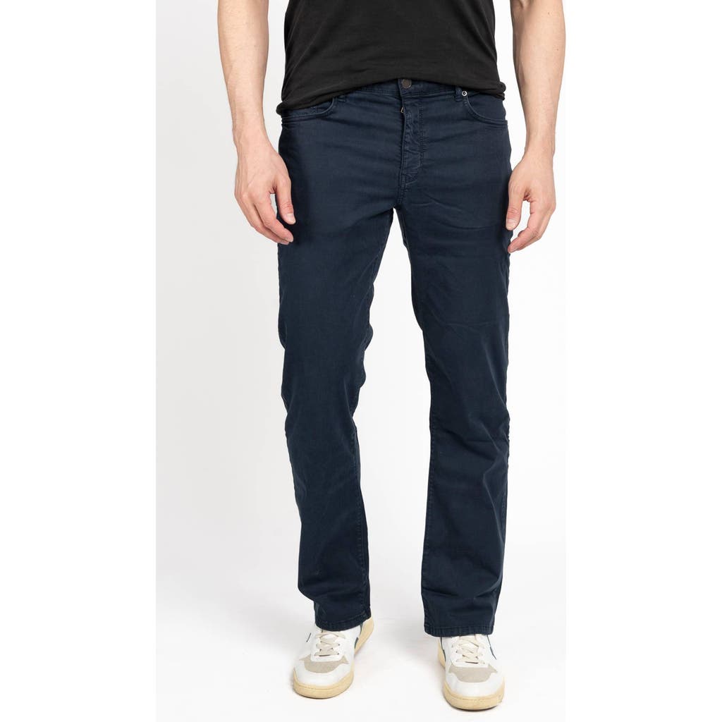 Jack Of Spades High Roller Fit Five Pocket Pants In Navy