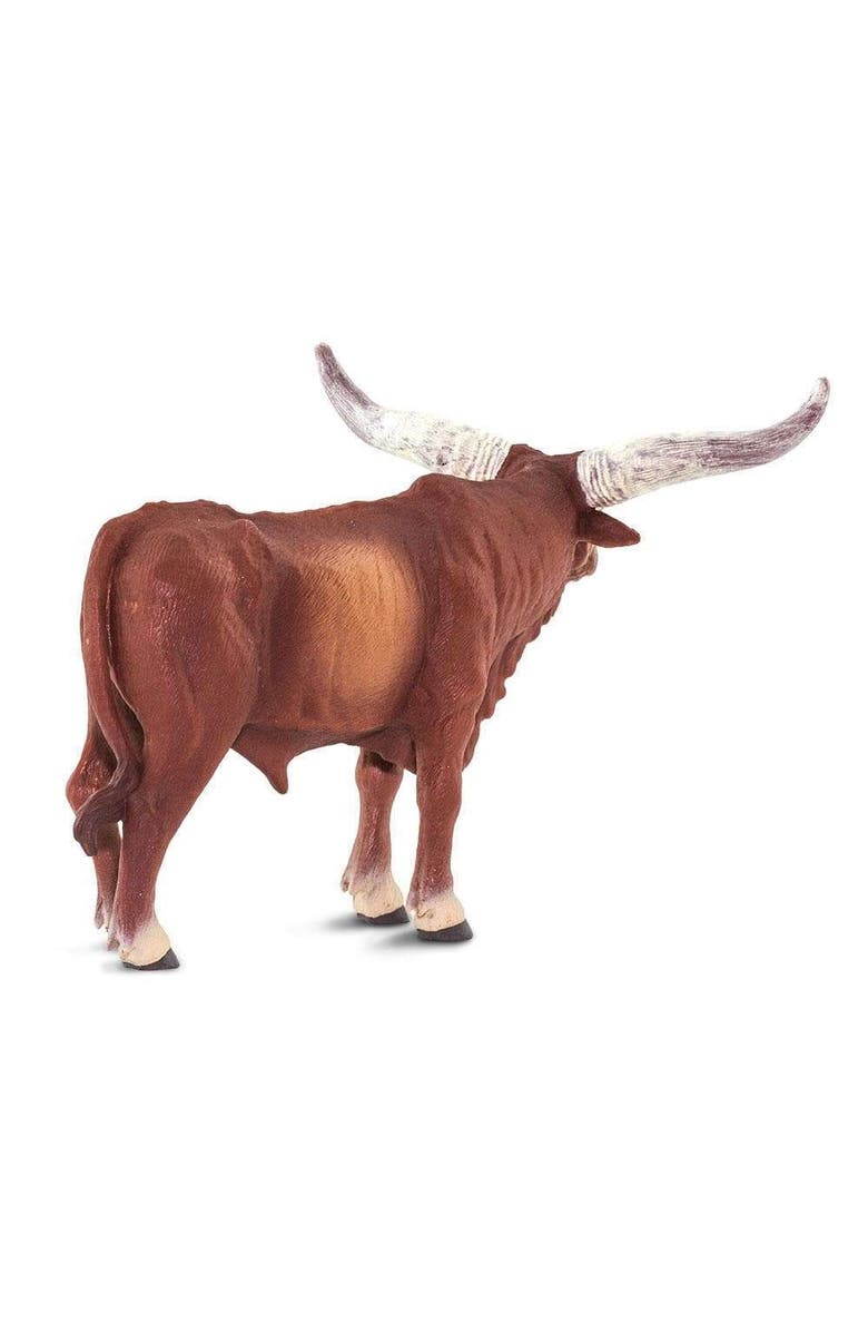 Safari Ltd. Watusi Bull Kids Toy Figure, Alternate, color, NO COLOR