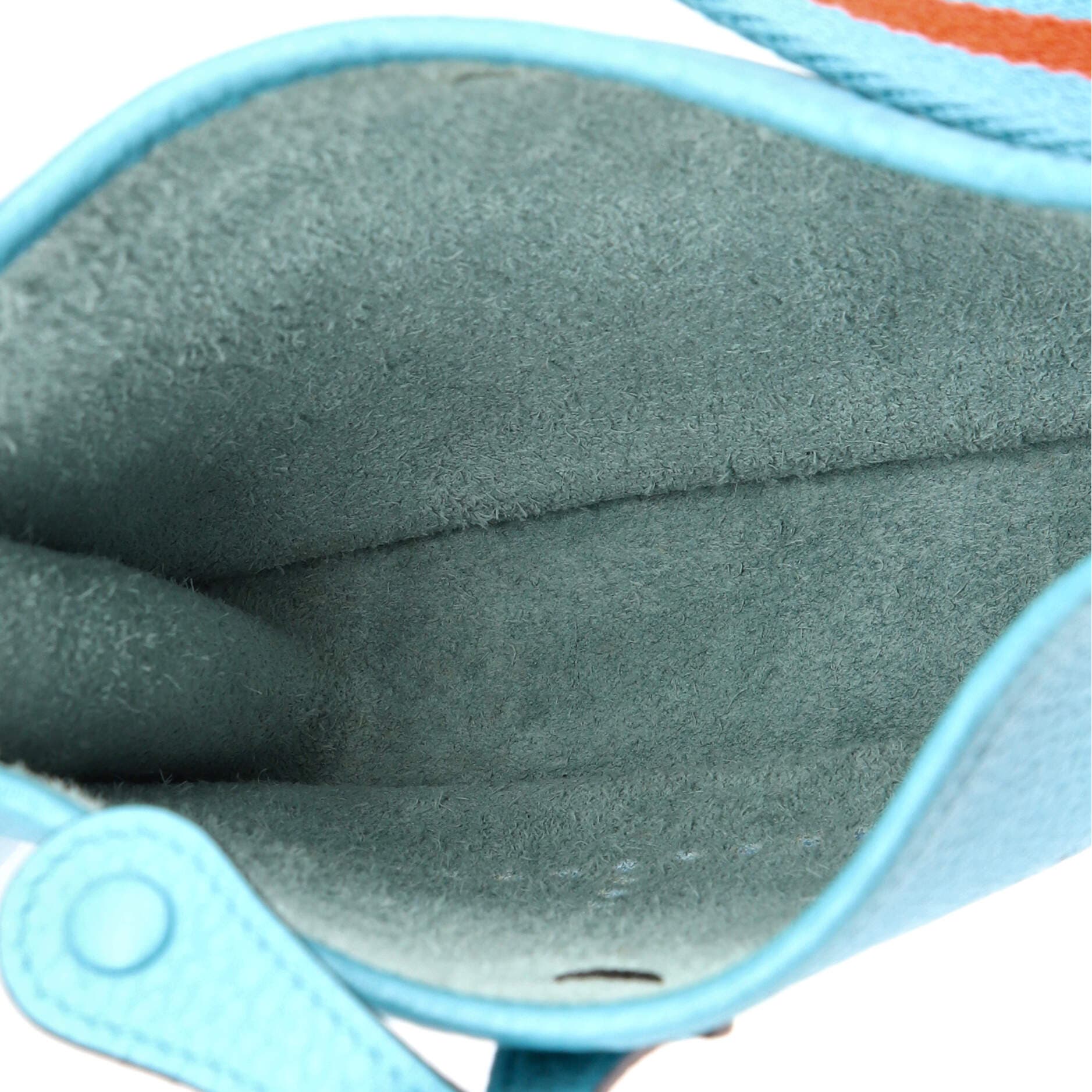 Pre-Owned Hermes Evelyne Bag Gen III Clemence TPM, Alternate, color, Bleu Atoll