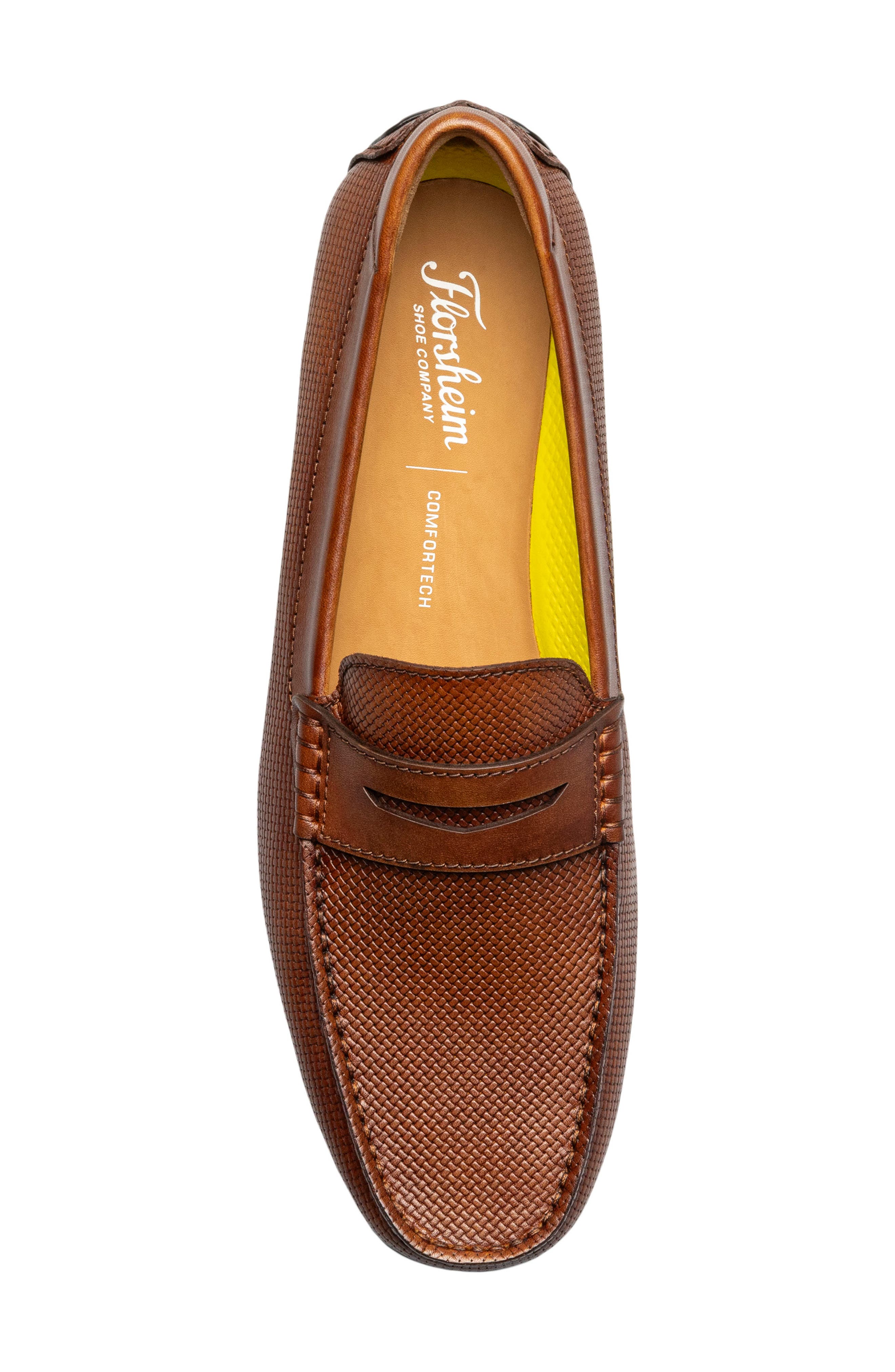 Florsheim Monza Moc Toe Penny Loafer, Alternate, color, Cognac