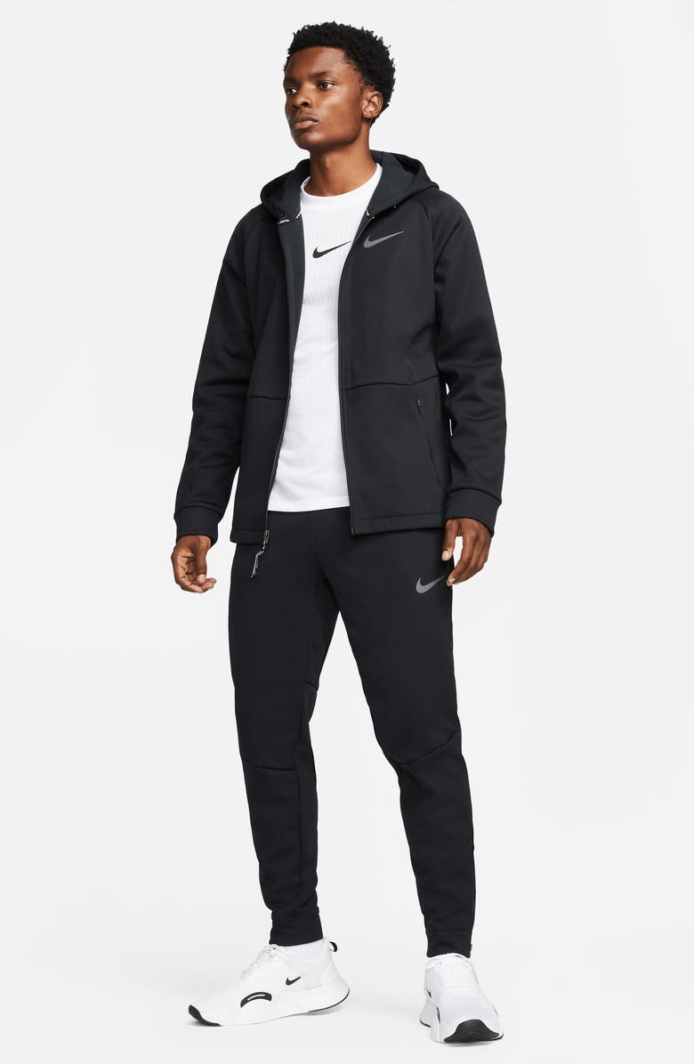 Nike Pro Therma-FIT Full Zip Hoodie, Alternate, color, 