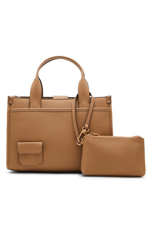 Anne Klein Midi Satchel With Pouch