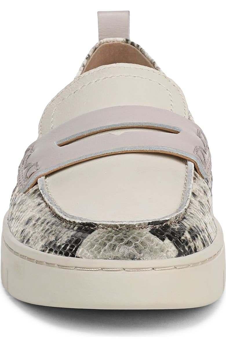 Vionic Uptown Hybrid Penny Loafer, Alternate, color, Cream Snake