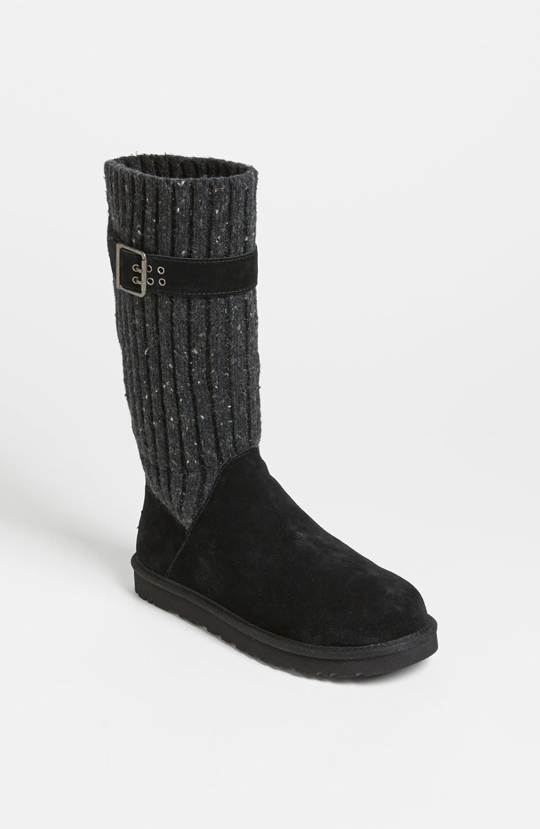 'Cambridge' Boot, Alternate, color, BLACK