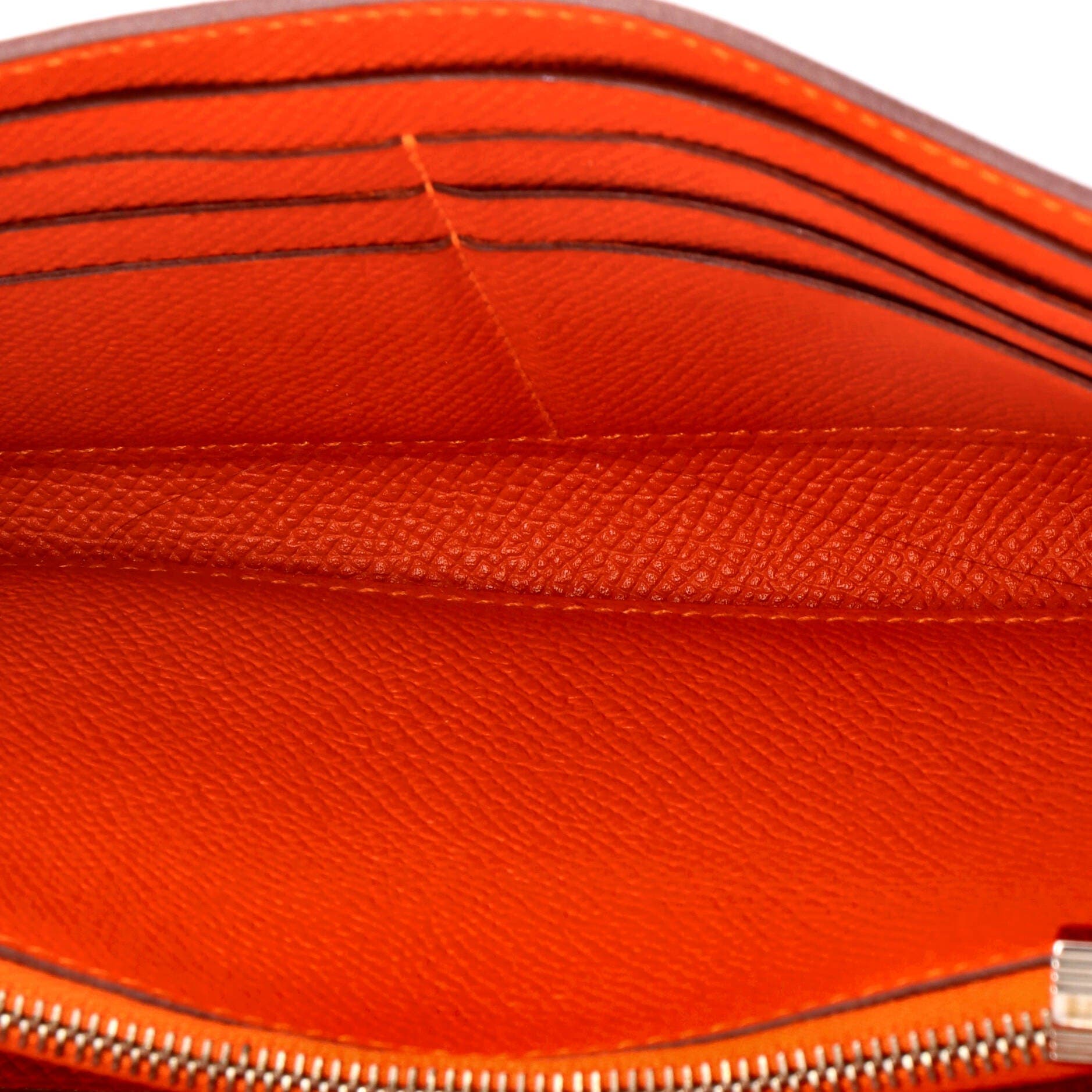 Kelly Wallet Epsom Long, Alternate, color, Orange