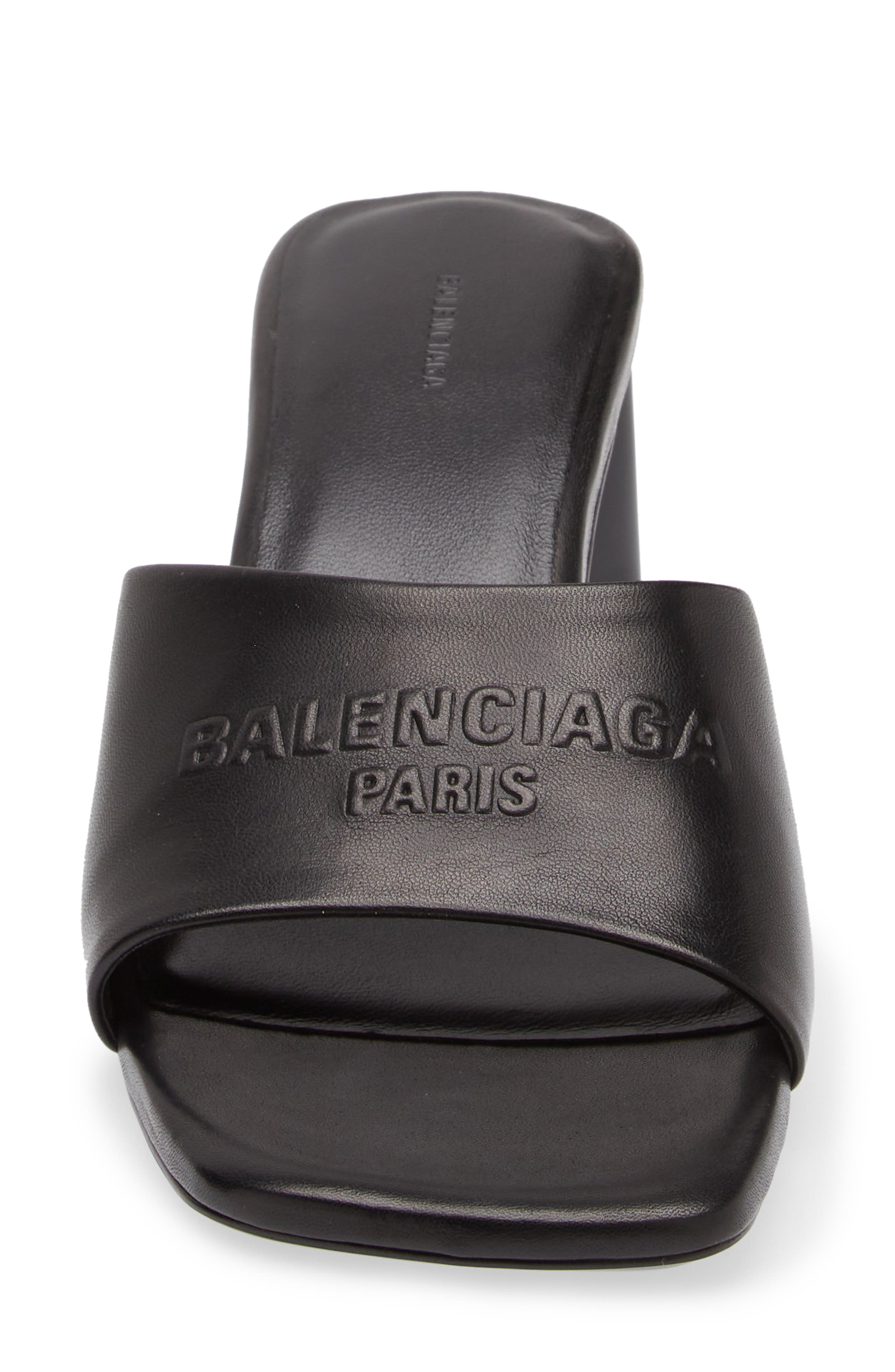 Balenciaga Dutyfree Slide Sandal, Alternate, color, 