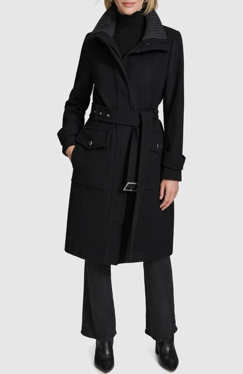 Scout Wool Blend Trench Coat