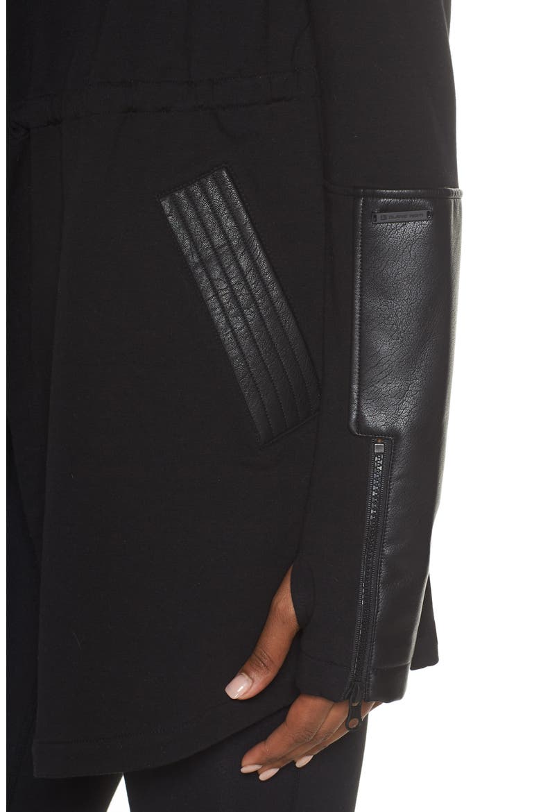 Traveler Wrap Jacket, Alternate, color, BLACK/ BLACK