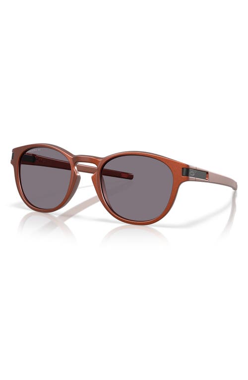 Oakley Latch™ 53mm Prizm™ Polarized Round Sunglasses In Multi