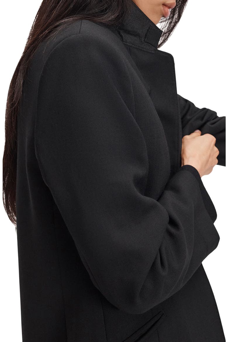 Goldie Wool Blend Coat, Alternate, color, BLACK