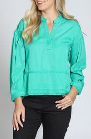 APNY Release Hem Pullover Top