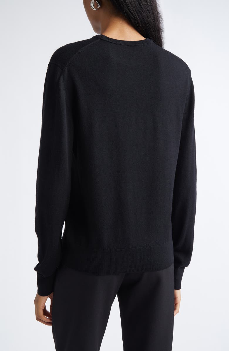 Coperni Classic Wool Sweater, Alternate, color, Black