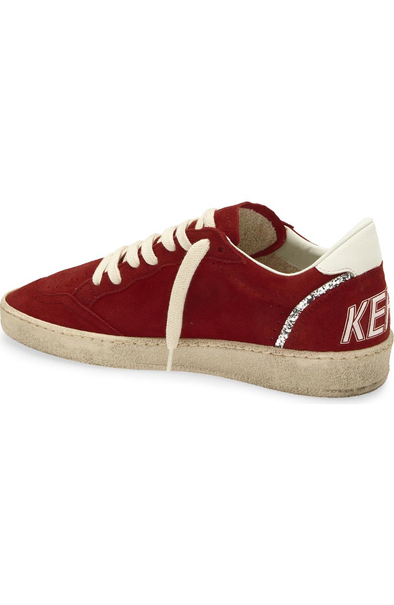 Golden Goose Ball Star Low Top Sneaker, Alternate, color, Red/ White