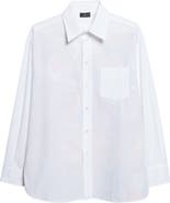 Etro Paisley Print Silk Back Button-Up Shirt