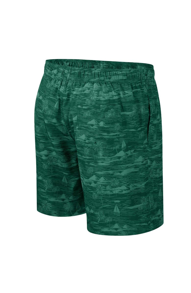 COLOSSEUM Men's Colosseum Green Baylor Bears Ozark Swim Shorts, Alternate, color, Green