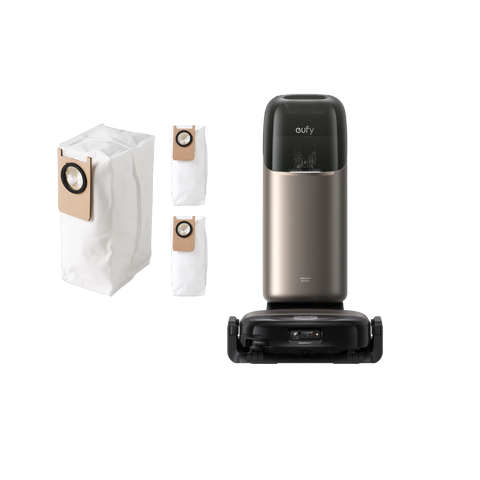Omni S2 Robot Vacuum and Mop Combo with Official Dust Bag Accessories