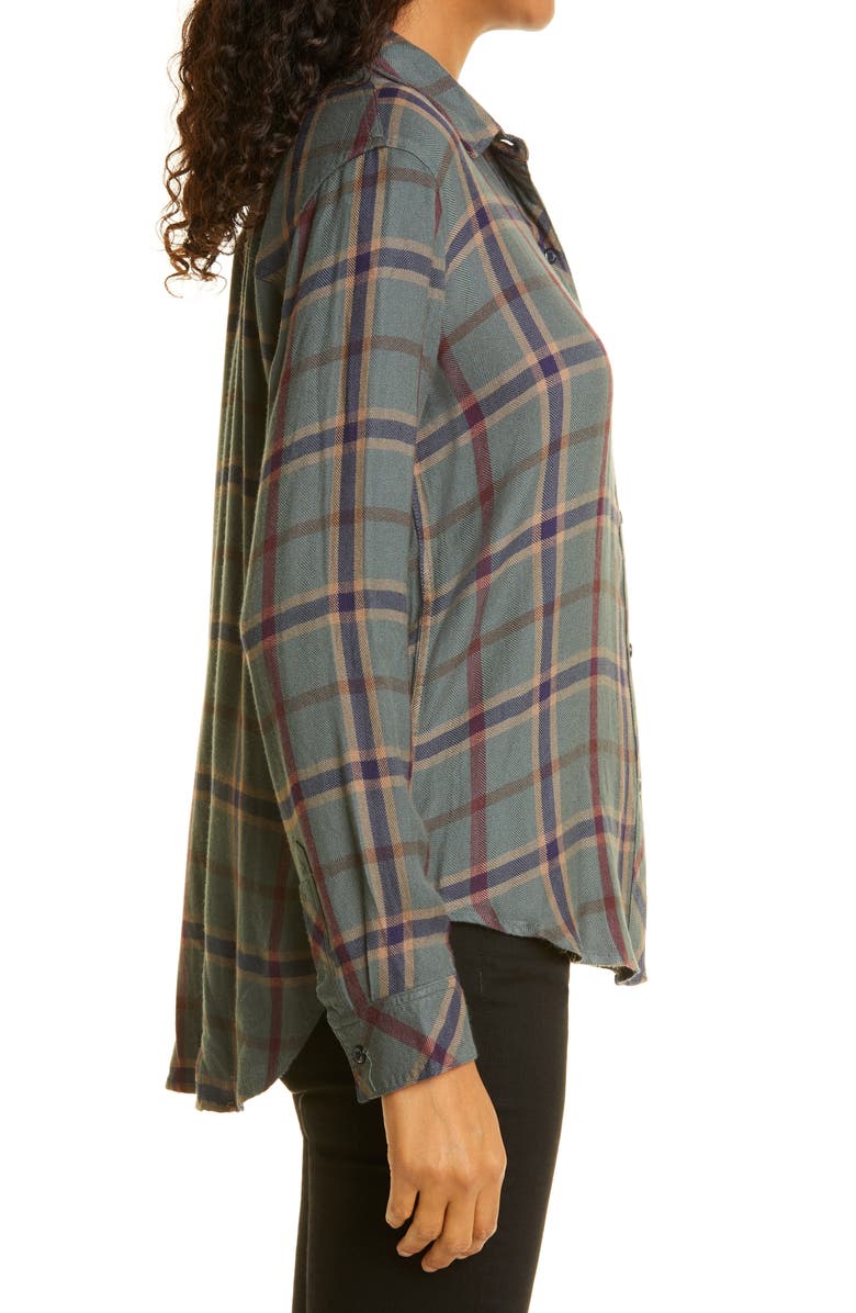 Rails Hunter Plaid Button-Up Shirt, Alternate, color, 