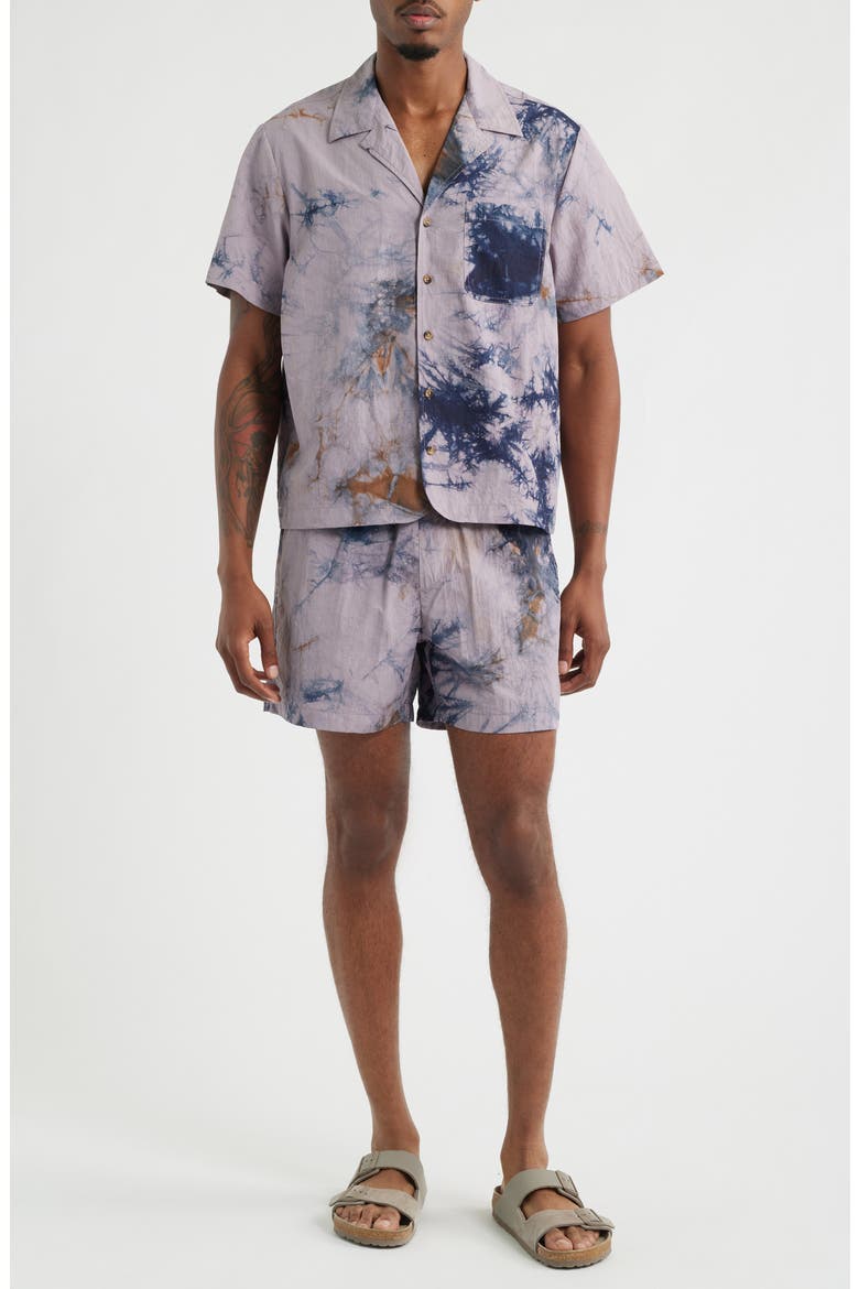Derek Camp Shirt, Alternate, color, LAVENDER
