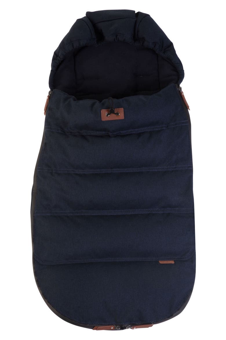 Universal Water Resistant Premium Footmuff, Main, color, INDIGO