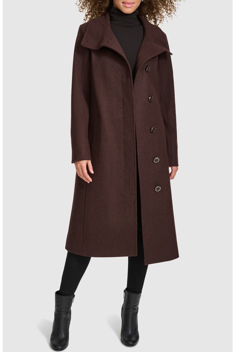 Walking Coat, Main, color, CHOCOLATE