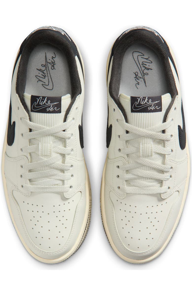 Jordan Air Jordan 1 Triple Platform Basketball Sneaker, Alternate, color, Sail/ Anthracite/ Coconut Milk