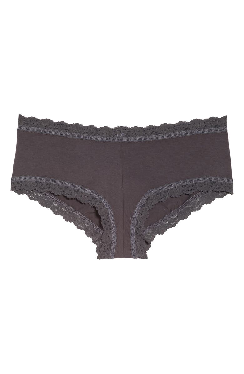 Hanky Panky Supima<sup>®</sup> Cotton Boyshorts, Alternate, color,