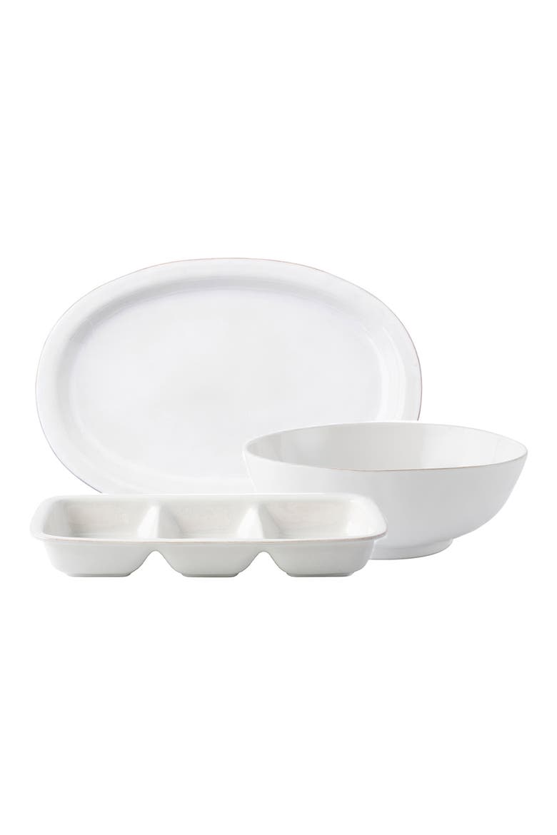 Puro Whitewash 3-Piece Essentials Serving Set, Main, color, WHITEWASH