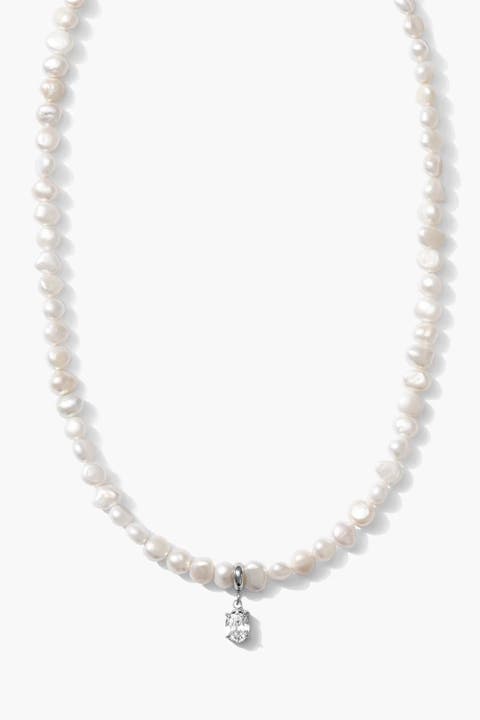 Ola Freshwater Pearl Pendant Necklace