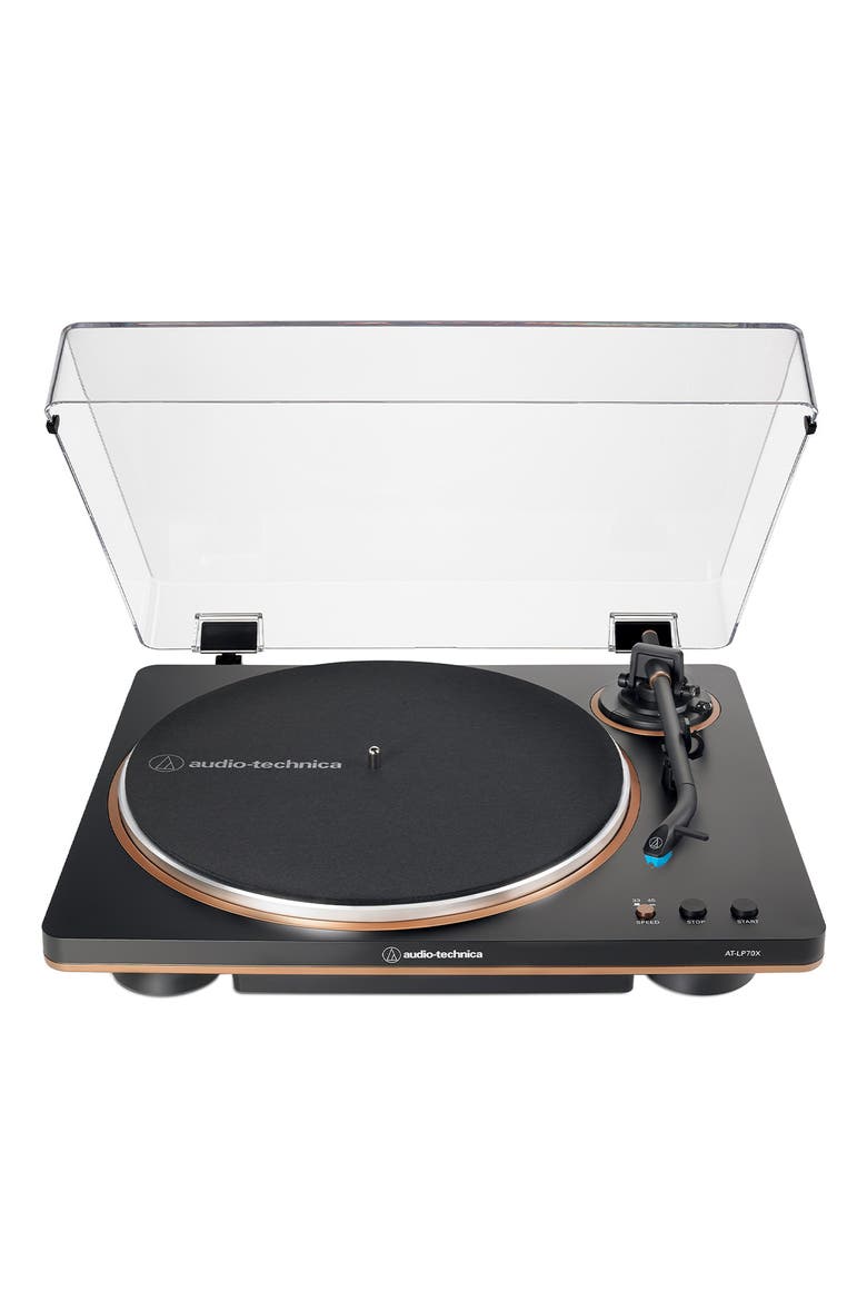 AT-LP70X Fully-Automatic Turntable, Alternate, color, Black/Bronze