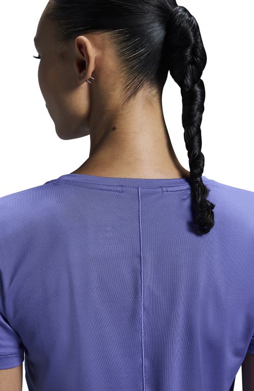 On Movement-t Running T-shirt In Iris
