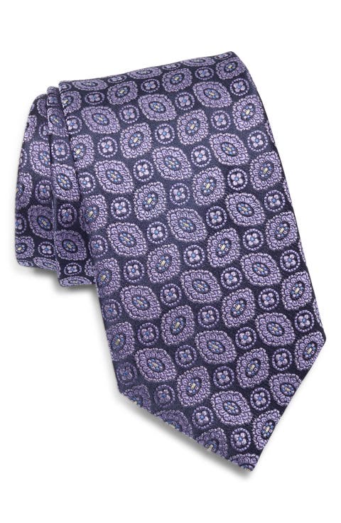 Medallion Silk Tie