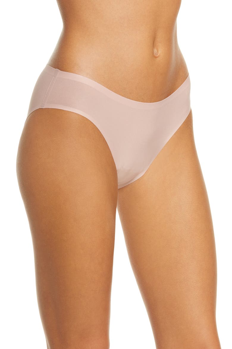 Soft Stretch Bikini, Alternate, color, ROSE AUTHENTIQUE-VF
