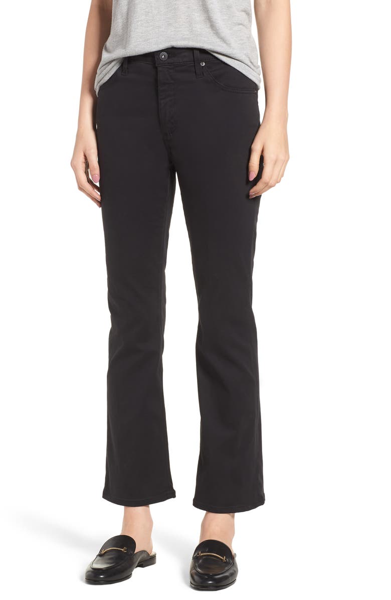 AG Jodi Sateen Crop Flare Jeans, Main, color,