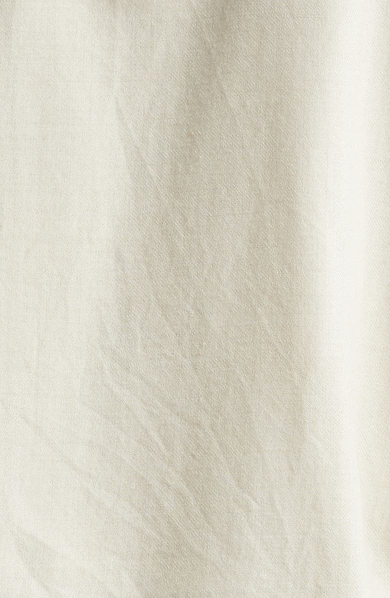 The Elder Statesman Pashimina Wool & Cashmere Button-Up Shirt, Alternate, color, Moth