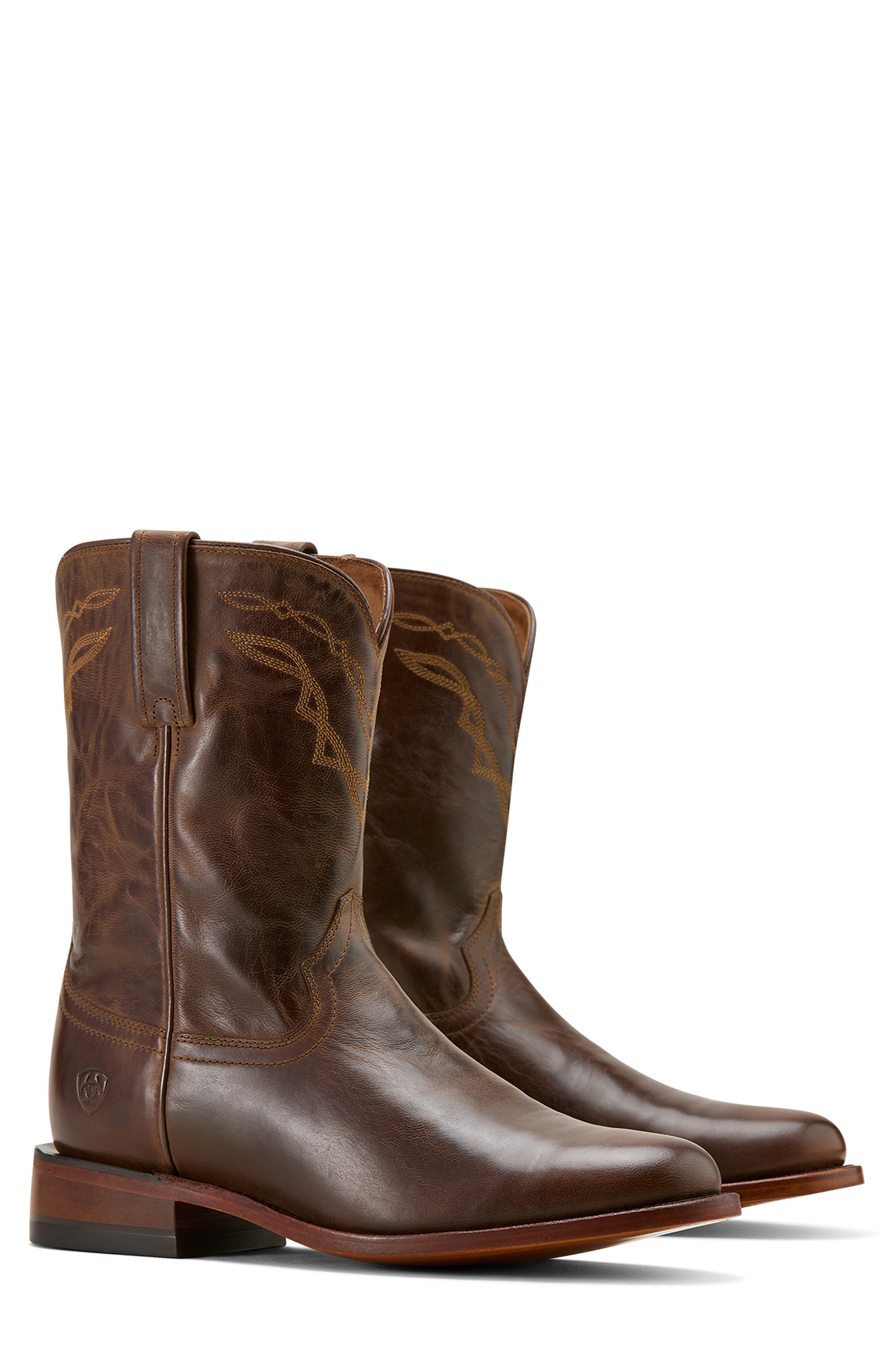 Downtown Western Boot, Alternate, color, LOCO BROWN