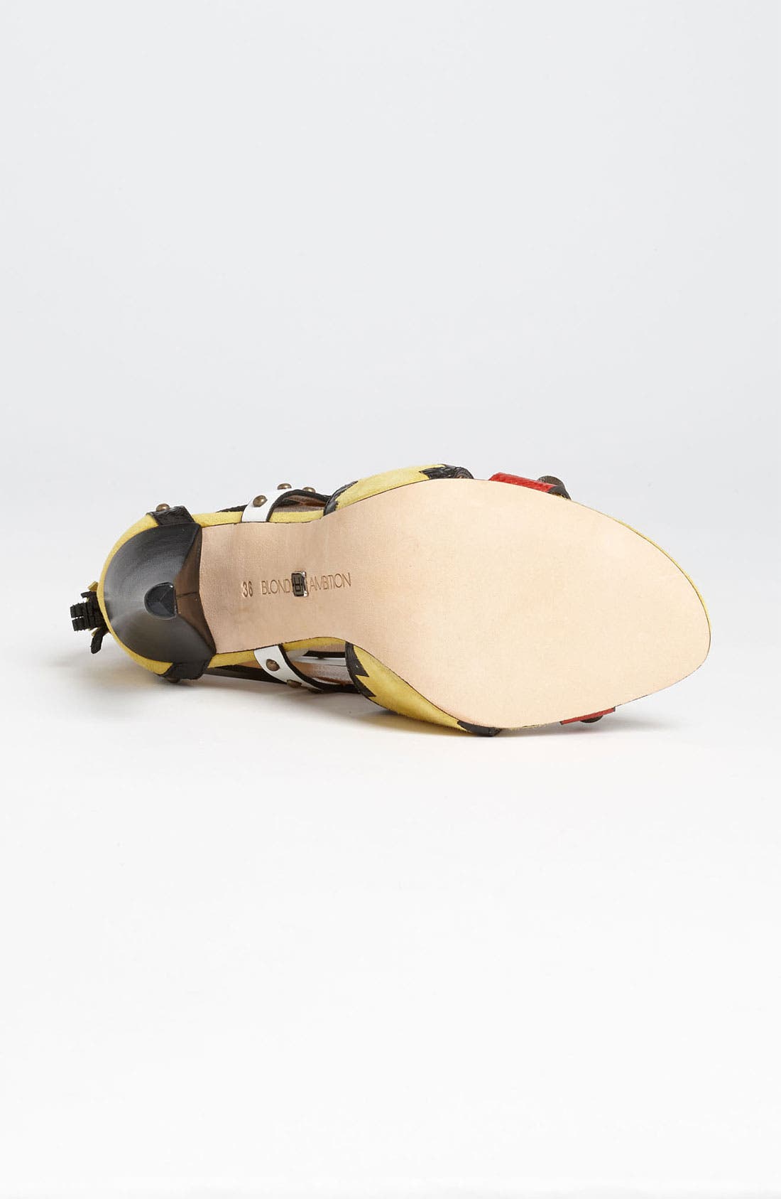 'Renata' Sandal, Alternate, color, DIJON