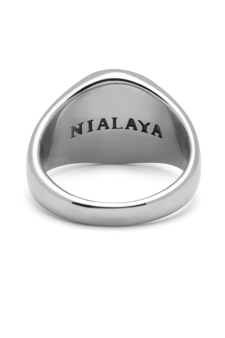 Crest Ring, Alternate, color, Silver