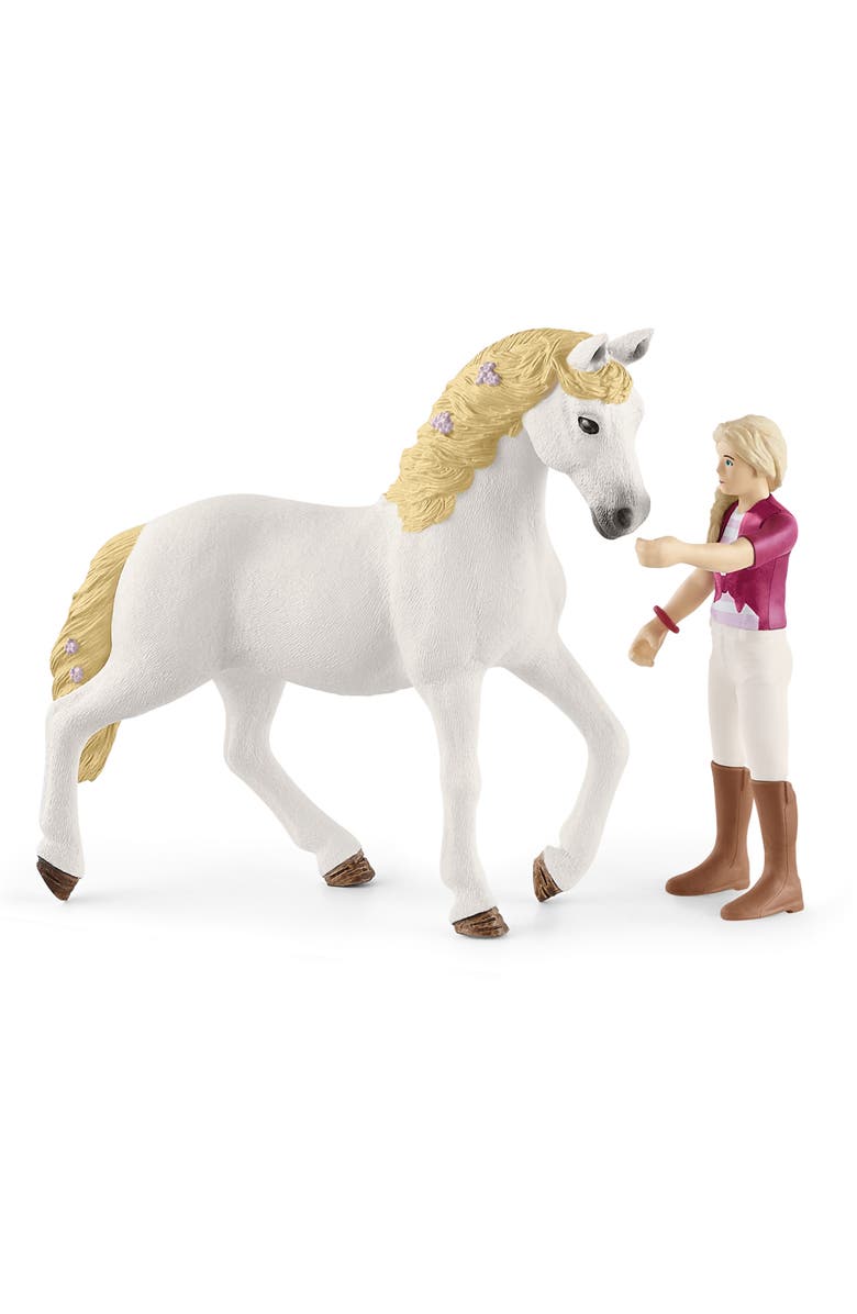 Schleich Horse Club Sofia & Blossom, Horse Figurine Set, Plastic, Kids 5+, Alternate, color, Multicolored