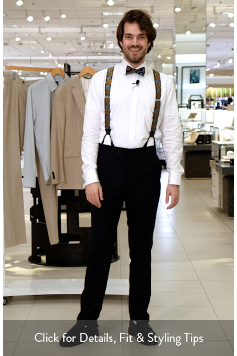 Birds of Paradise Floral Silk Suspenders video