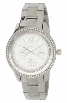 Fossil Stella Crystal Multifunction Bracelet Watch, 37mm