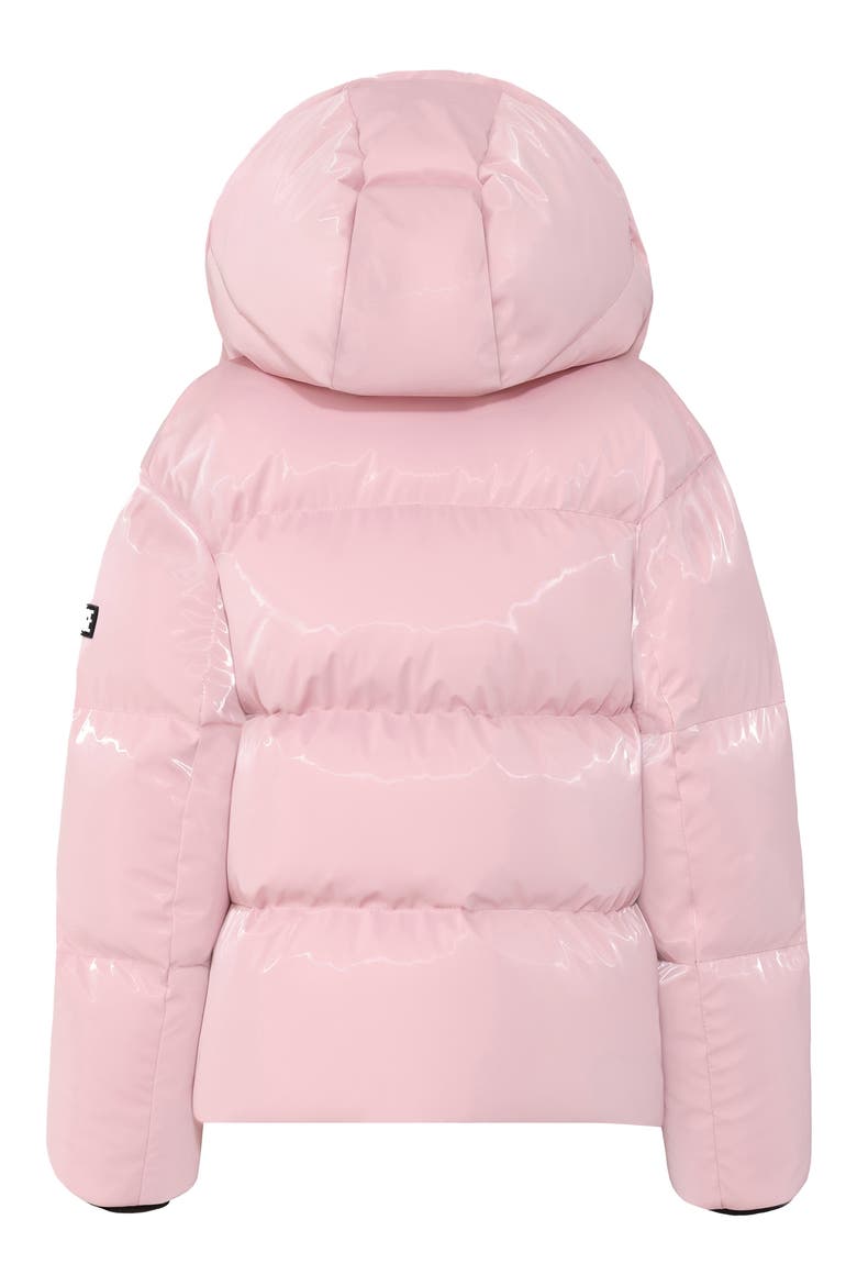 Kids' Jesse Quilted Hooded Jacket, Alternate, color, SOFT PINK