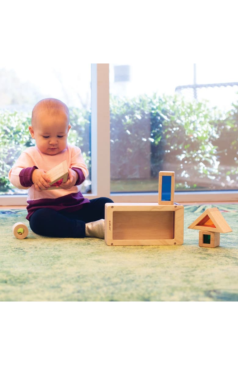 Kaplan Early Learning Company Rainbow Sound Blocks - 5 Pieces, Alternate, color, Multicolor