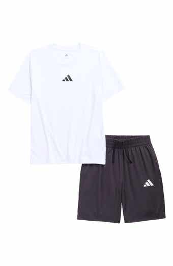 adidas Kids' Jersey T-Shirt & Shorts Set